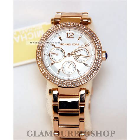 damenuhr gold michael kors|michael kors rose gold.